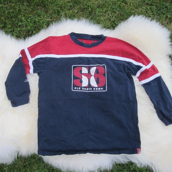 Children's Place red white blue SK8 hockey… - Picture 1 of 4